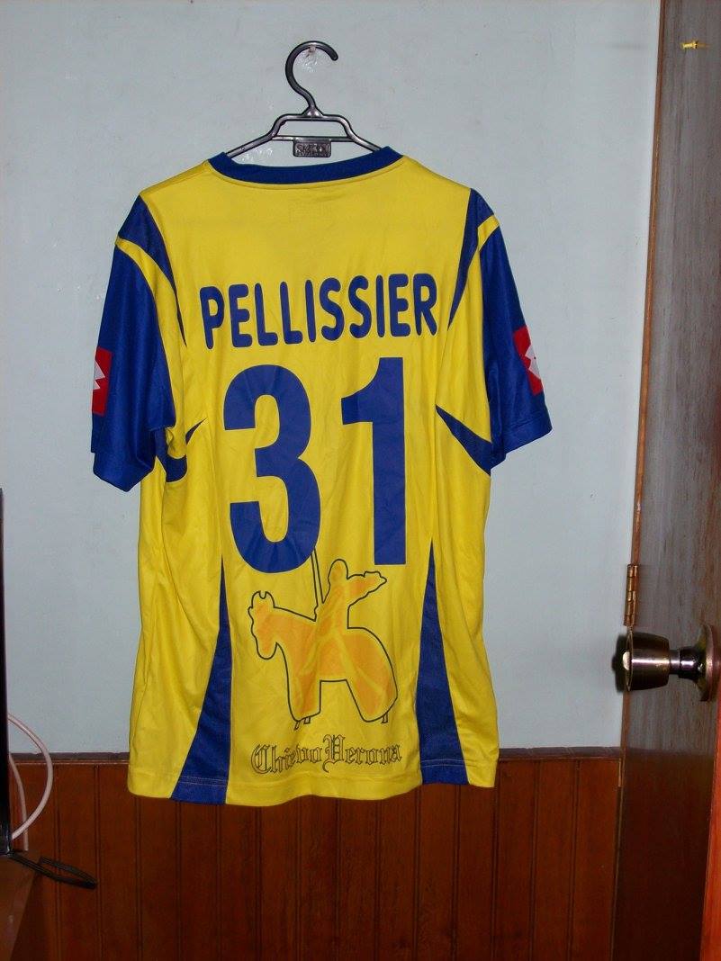 maillot équipe de ac chievoverona domicile 2006-2007 rétro