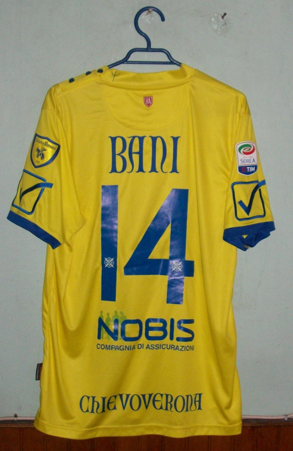 maillot équipe de ac chievoverona domicile 2017-2018 rétro