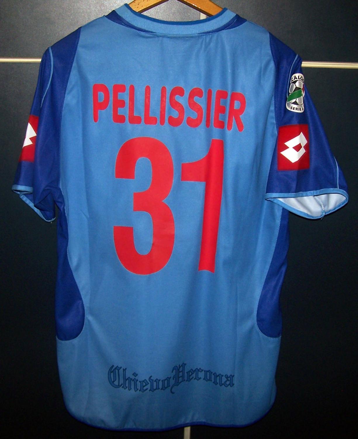 maillot équipe de ac chievoverona exterieur 2005-2006 rétro