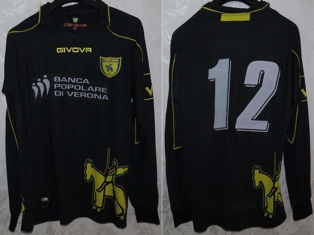 maillot équipe de ac chievoverona gardien 2009 rétro