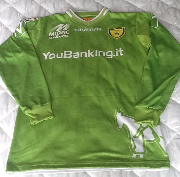 maillot équipe de ac chievoverona gardien 2012-2013 rétro