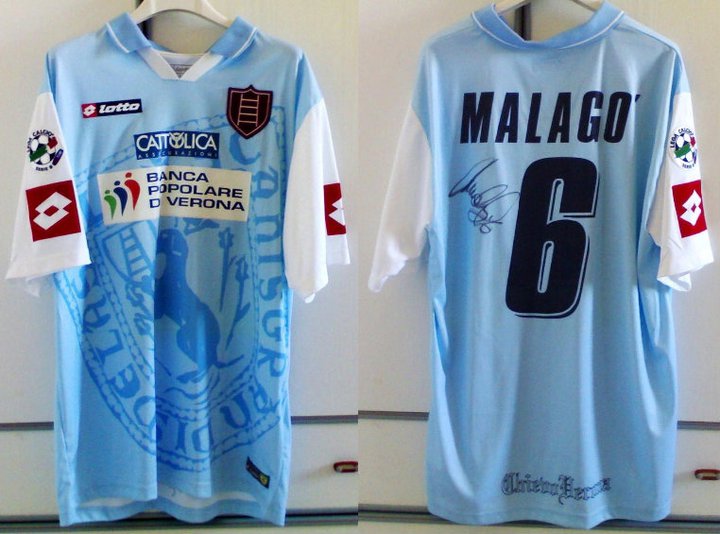 maillot équipe de ac chievoverona third 2007-2008 rétro