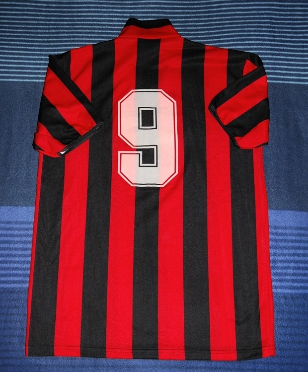 maillot équipe de ac milan domicile 1988-1989 pas cher