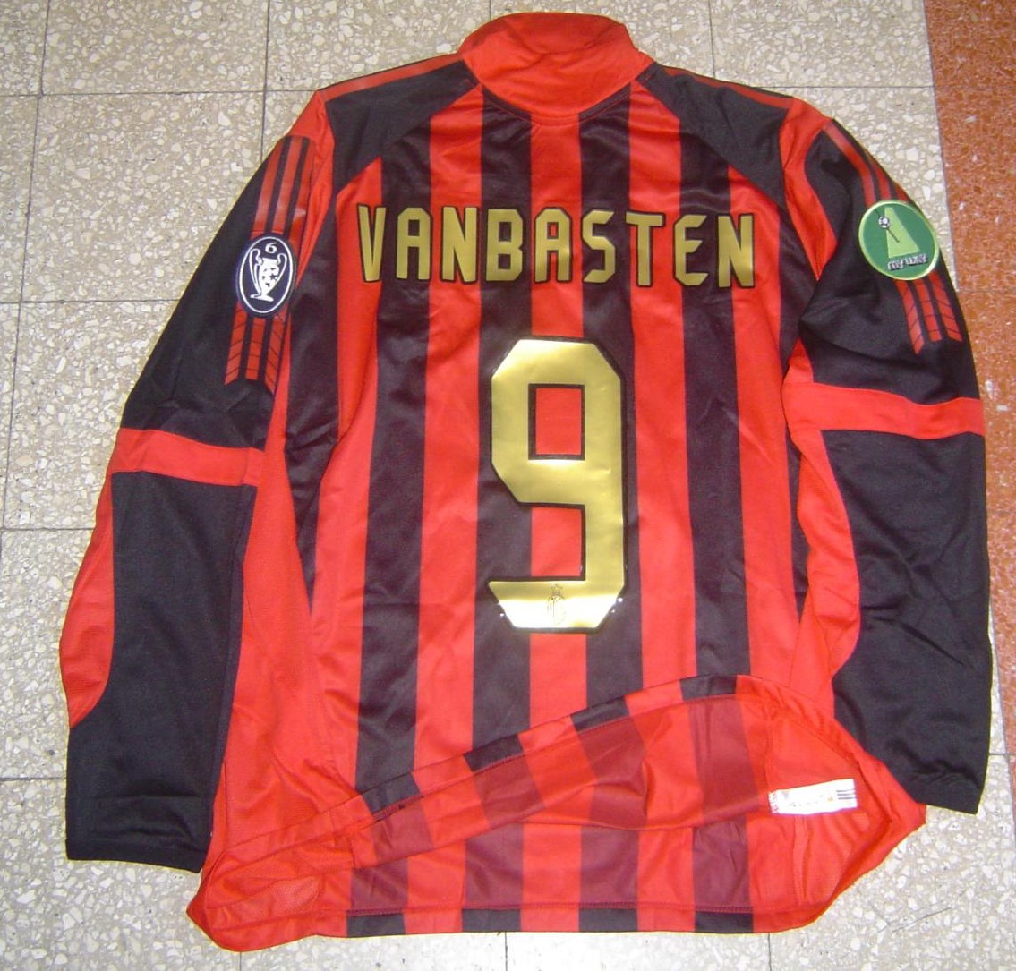 maillot équipe de ac milan domicile 2005-2006 pas cher