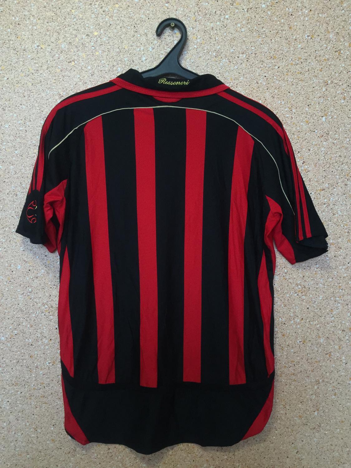 maillot équipe de ac milan domicile 2006-2007 pas cher