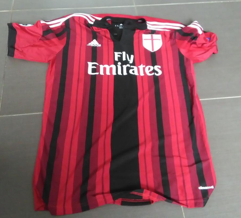 maillot équipe de ac milan domicile 2014-2015 pas cher