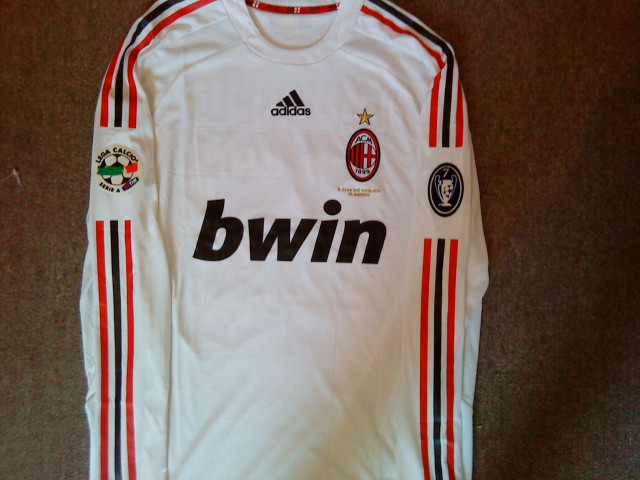 maillot équipe de ac milan exterieur 2008-2009 pas cher