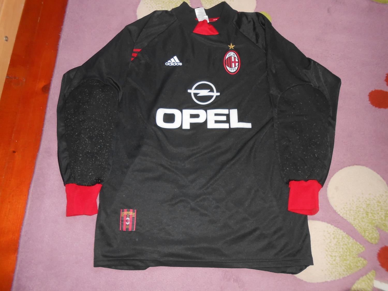 maillot équipe de ac milan gardien 2001-2002 pas cher