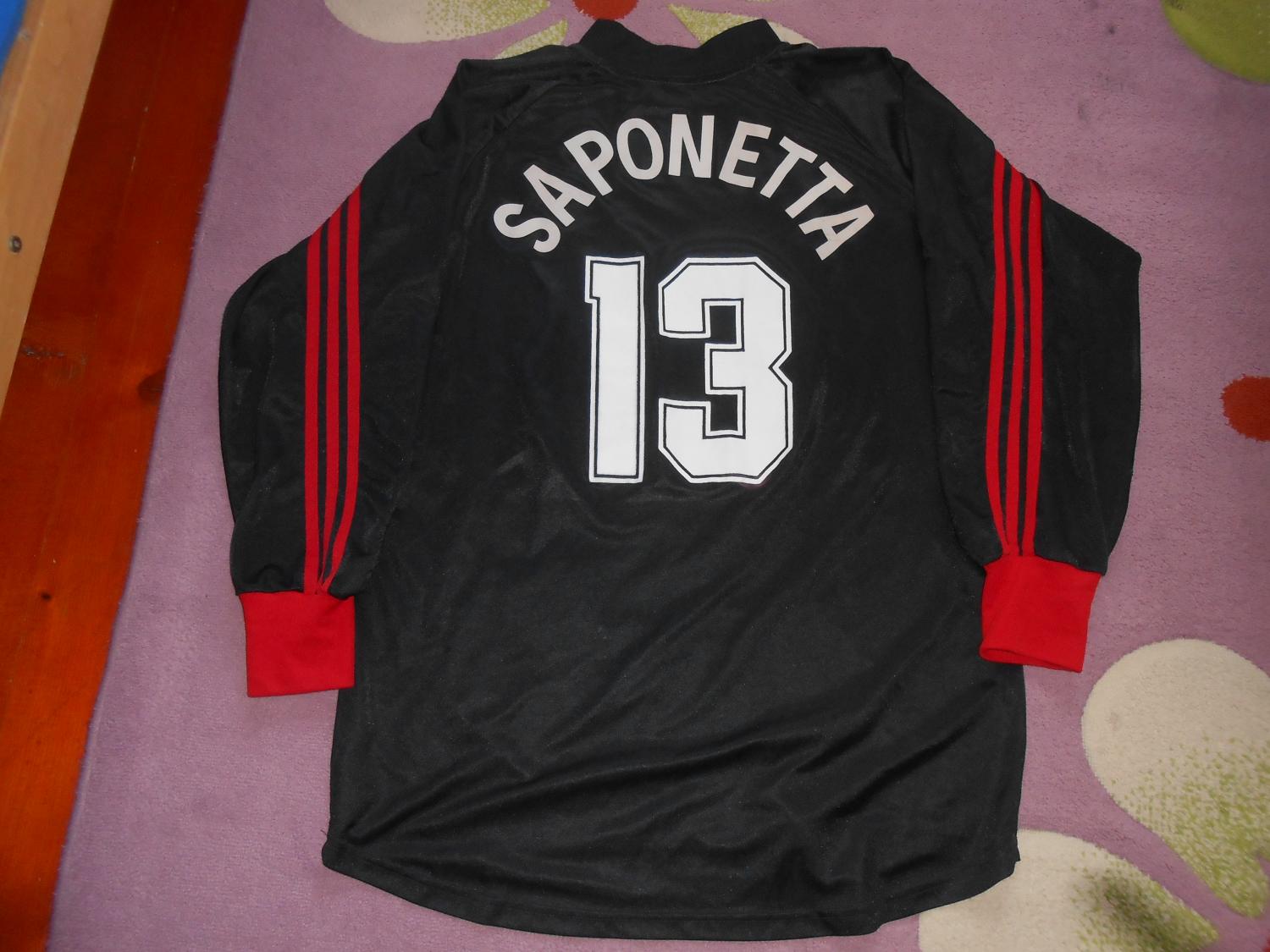 maillot équipe de ac milan gardien 2001-2002 pas cher