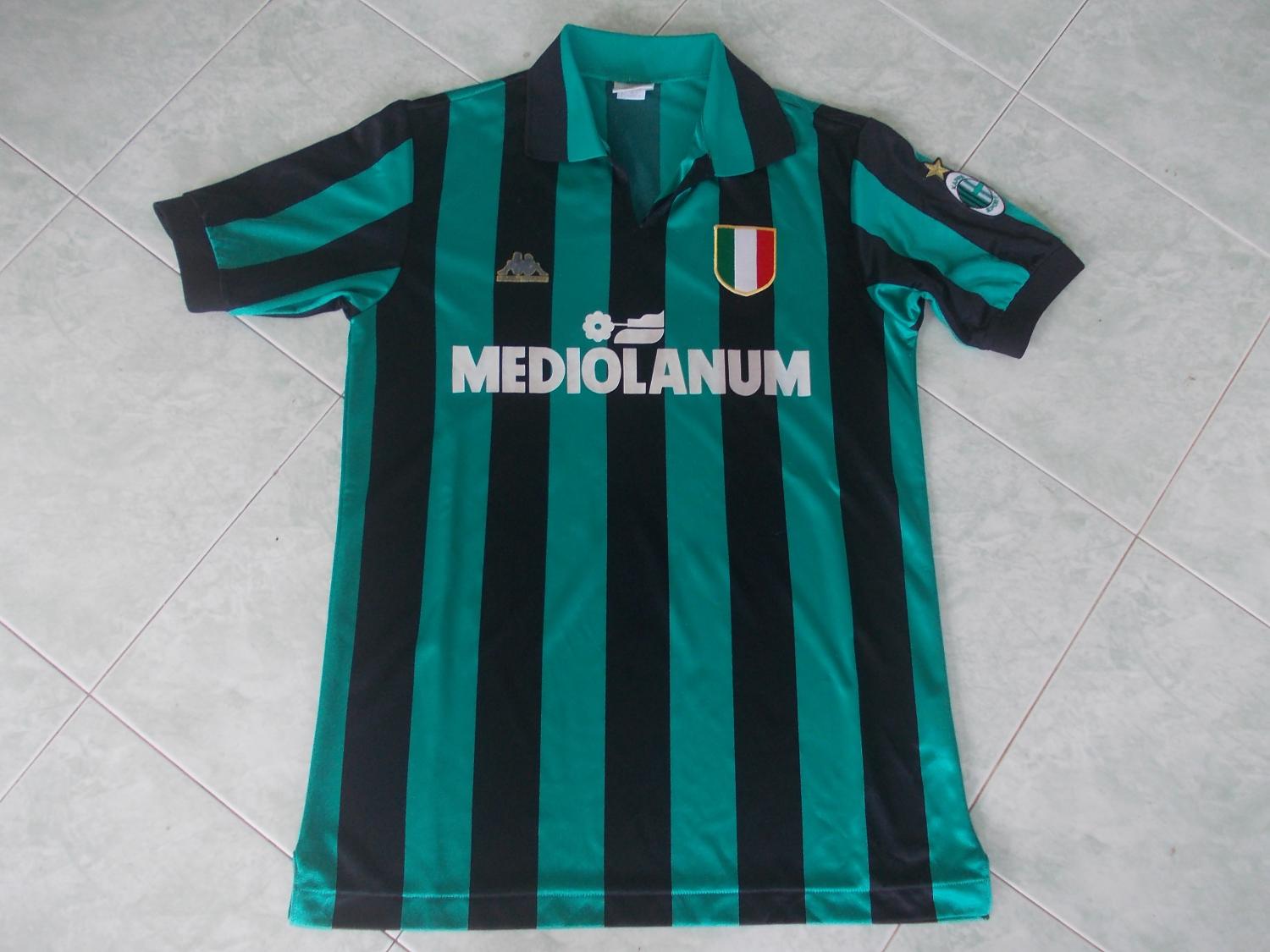 maillot équipe de ac milan third 1989-1990 pas cher