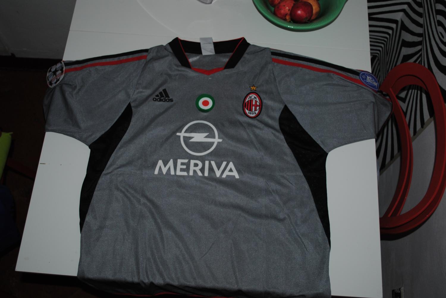 maillot équipe de ac milan third 2003-2004 pas cher