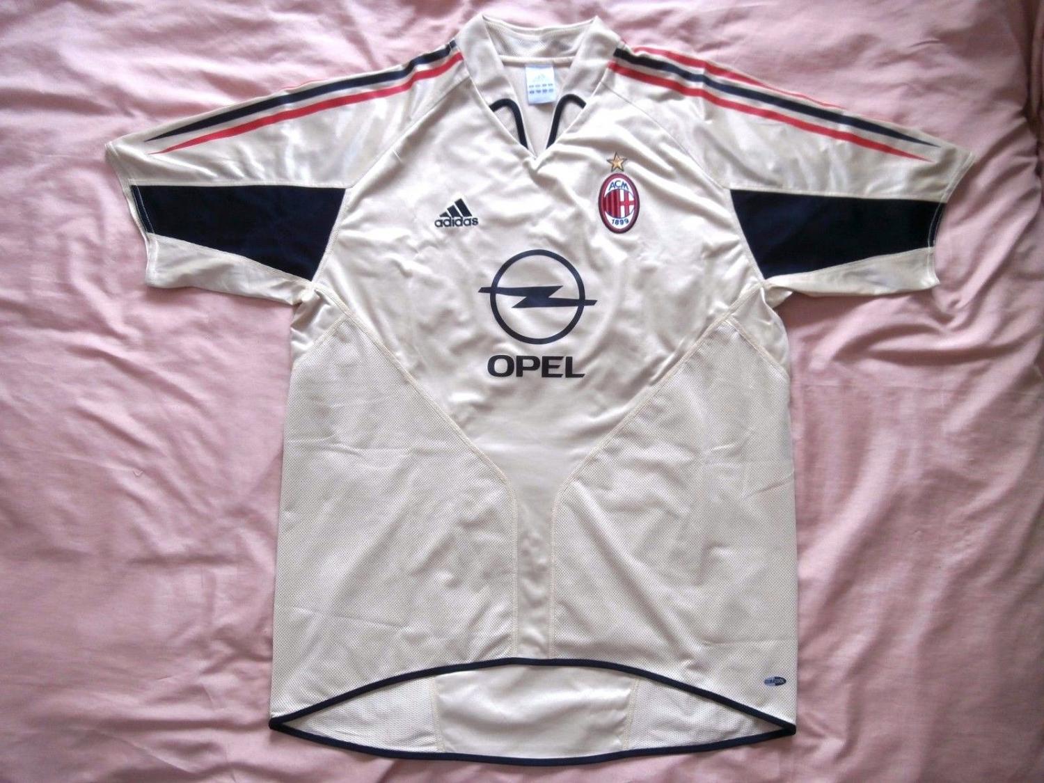 maillot équipe de ac milan third 2004-2005 pas cher