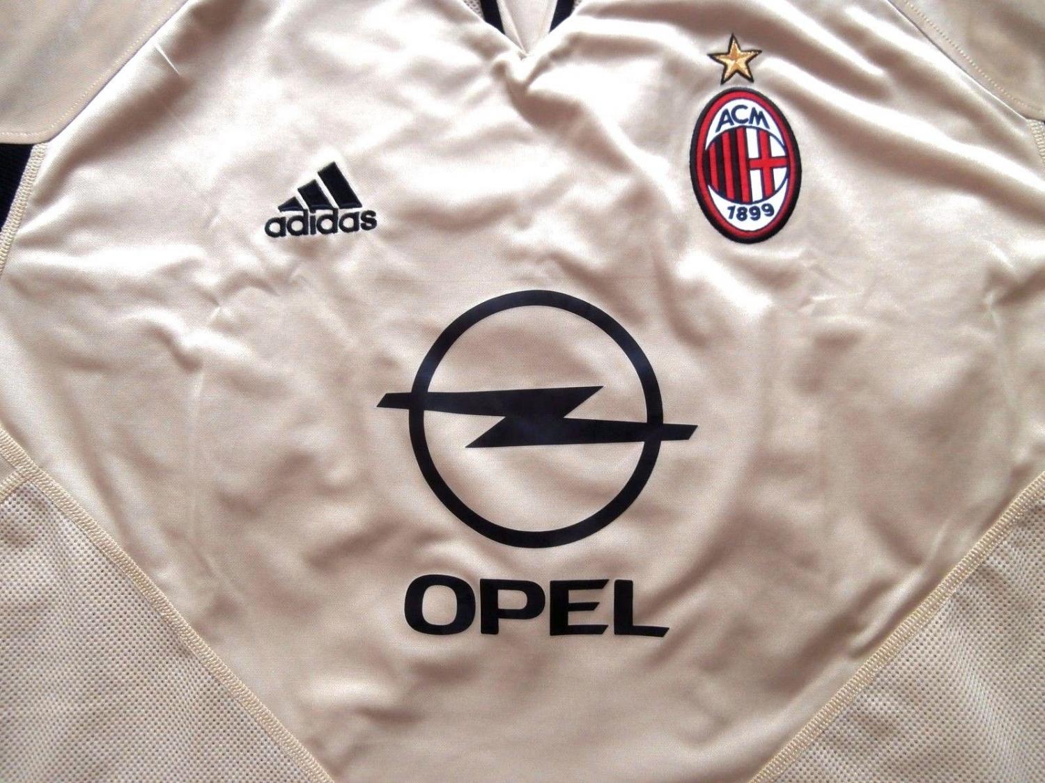 maillot équipe de ac milan third 2004-2005 pas cher