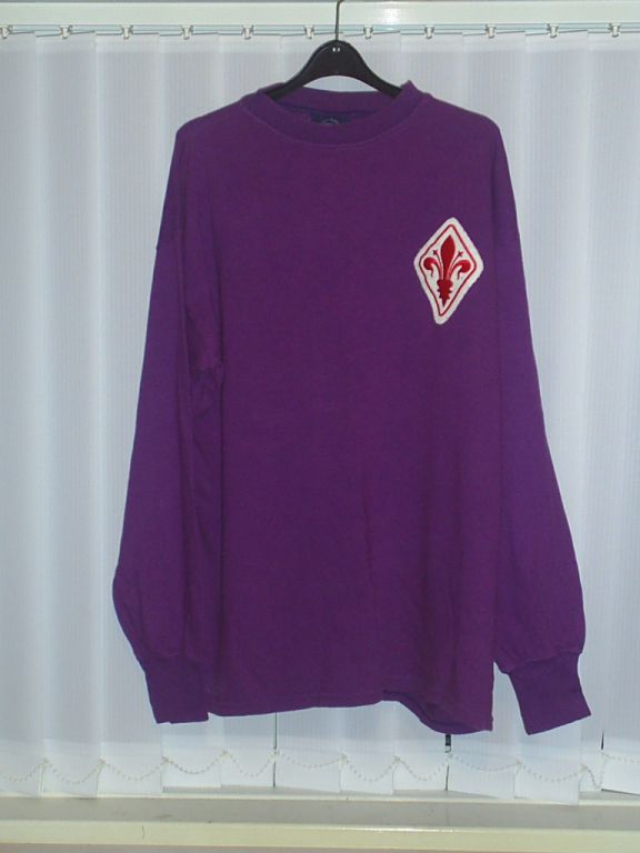 maillot équipe de acf fiorentina domicile 1960-1969 pas cher