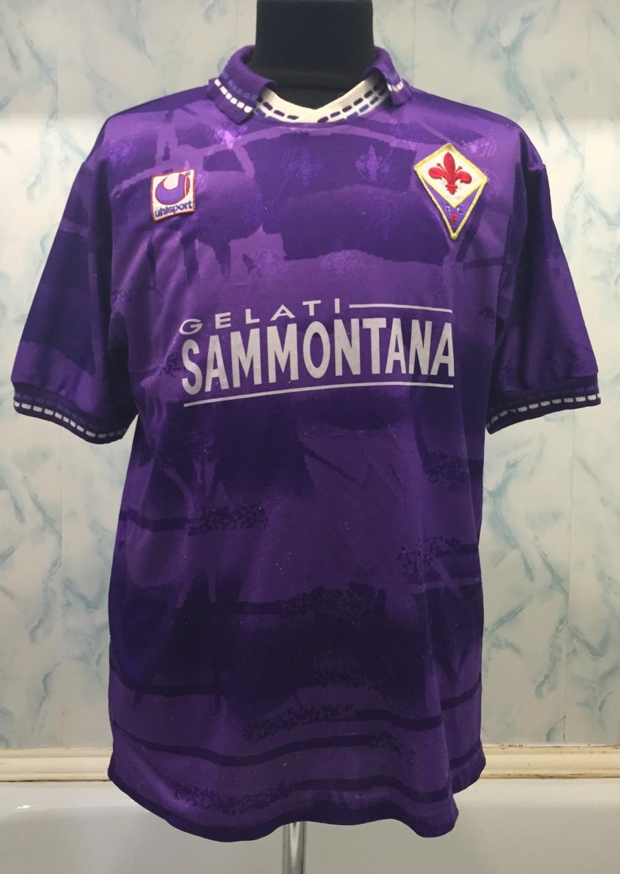 maillot équipe de acf fiorentina domicile 1994-1995 pas cher