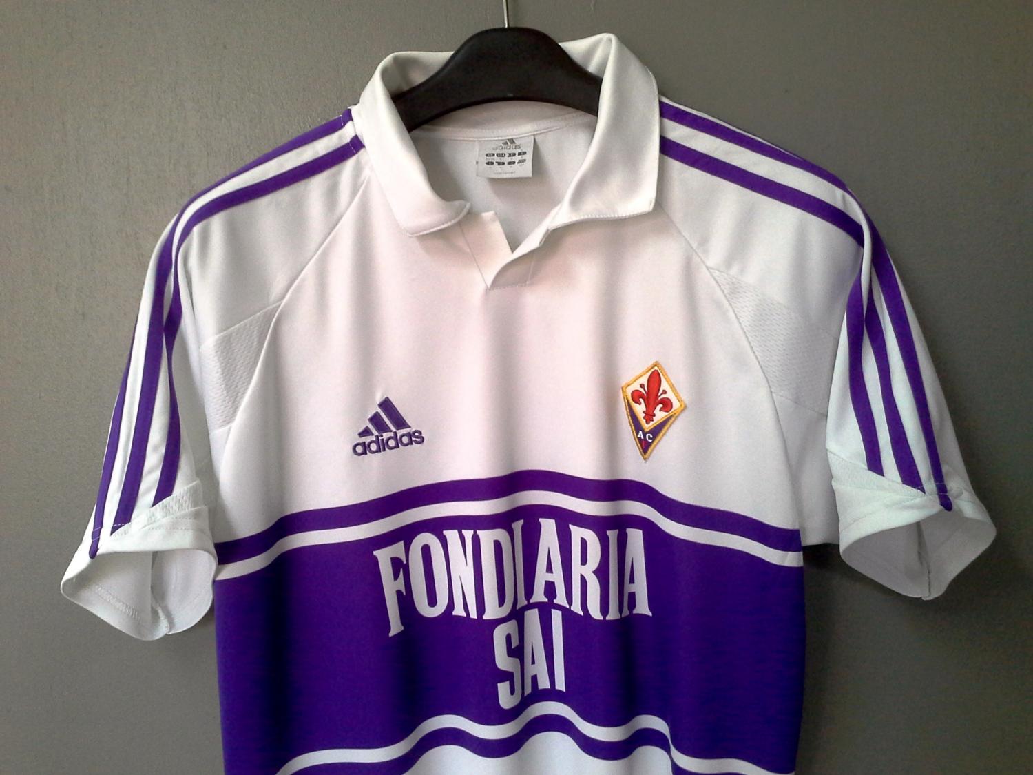 maillot équipe de acf fiorentina exterieur 2003-2004 pas cher