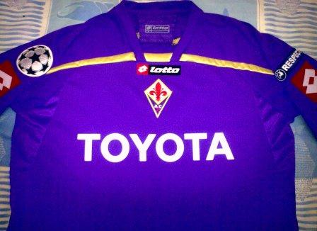 maillot équipe de acf fiorentina réplique 2009-2010 pas cher