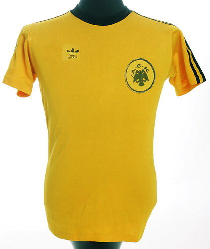 maillot équipe de aek athènes domicile 1977-1979 pas cher