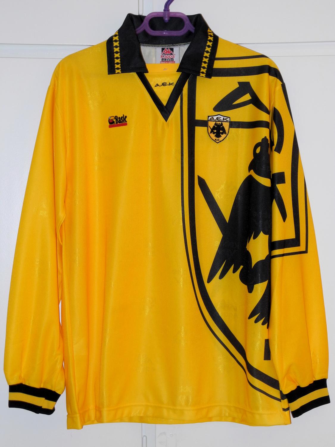 maillot équipe de aek athènes domicile 1993-1994 pas cher