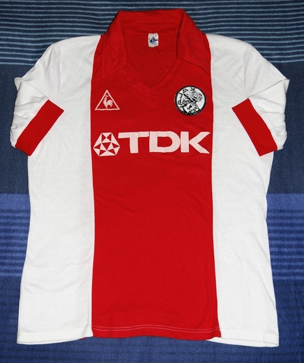 maillot équipe de ajax amsterdam domicile 1982-1983 pas cher