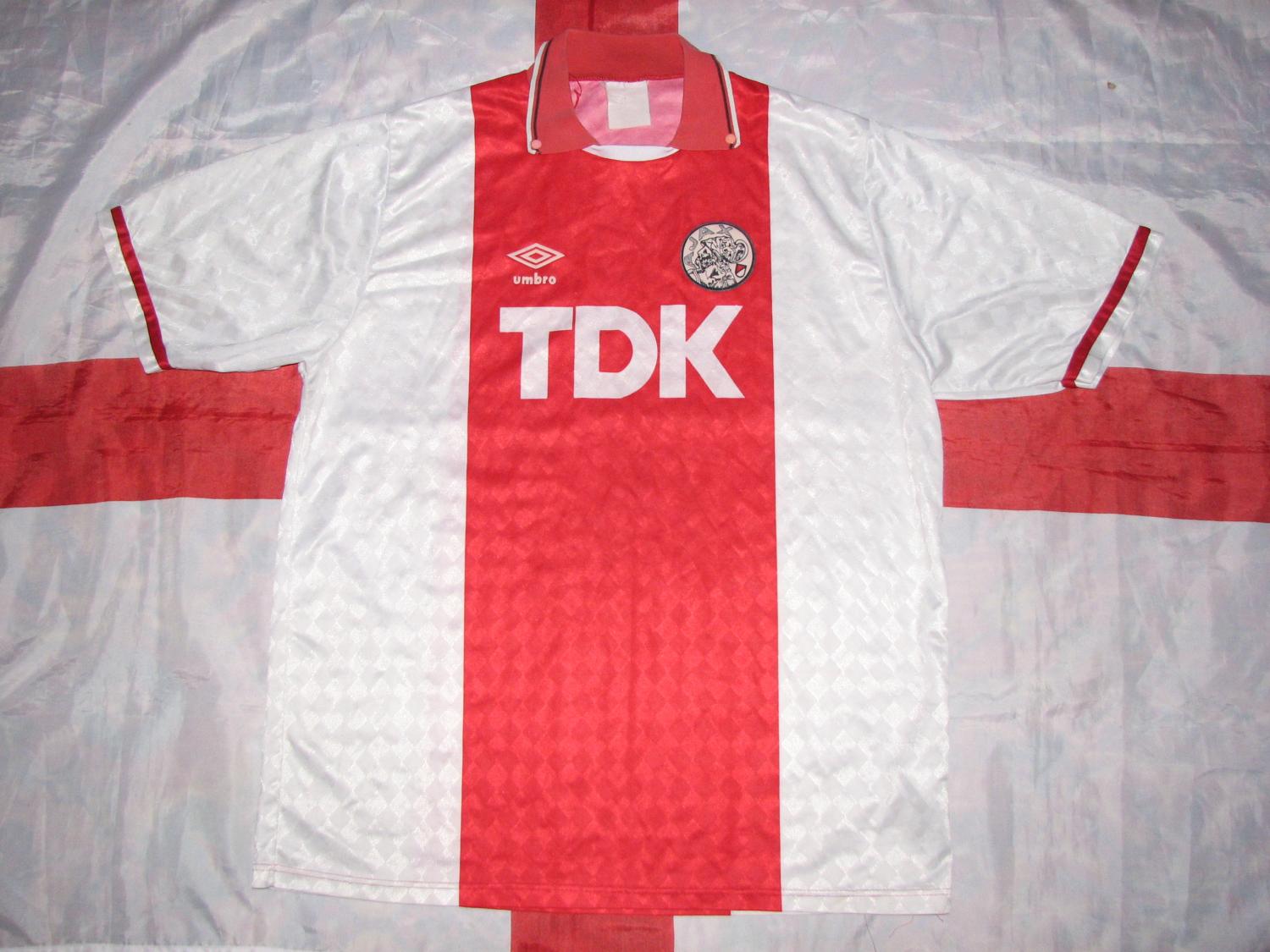 maillot équipe de ajax amsterdam domicile 1988-1990 pas cher