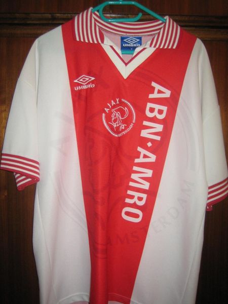 maillot équipe de ajax amsterdam domicile 1996-1997 pas cher