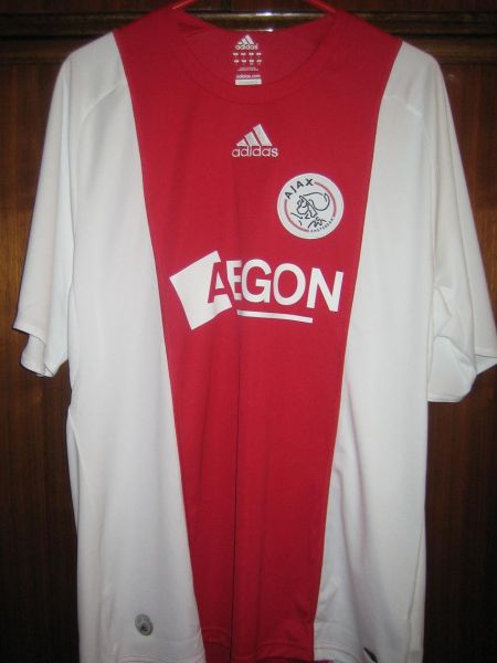 maillot équipe de ajax amsterdam domicile 2008-2009 pas cher