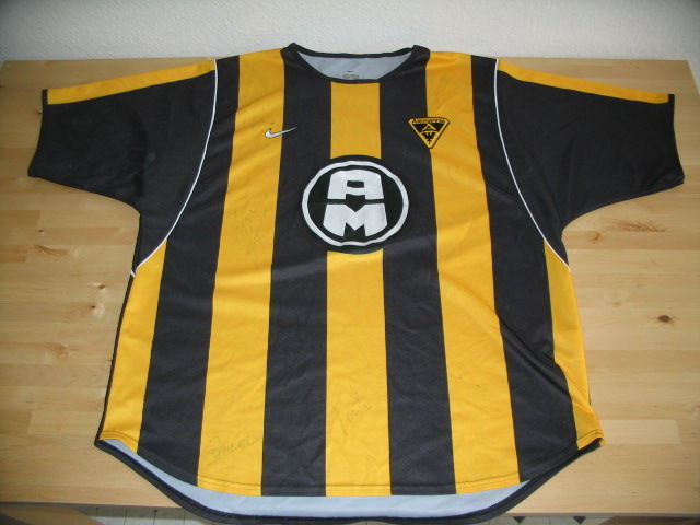 maillot équipe de alemannia aachen domicile 2001-2002 pas cher