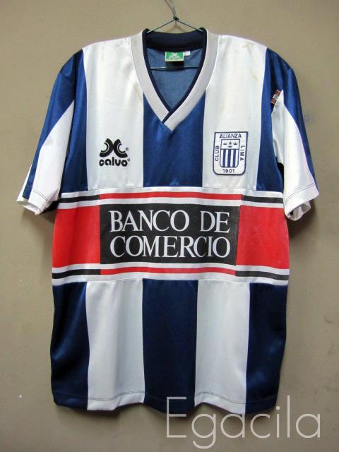 maillot équipe de alianza lima domicile 1992 rétro