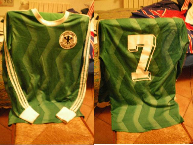 maillot équipe de allemagne exterieur 1988-1990 rétro