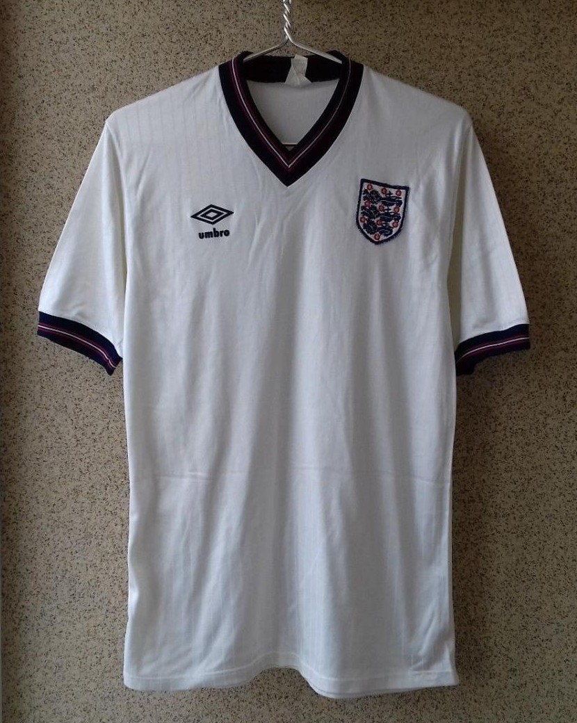 maillot équipe de angleterre domicile 1984-1988 pas cher