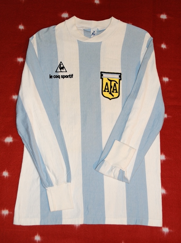 maillot équipe de argentine domicile 1980-1986 rétro