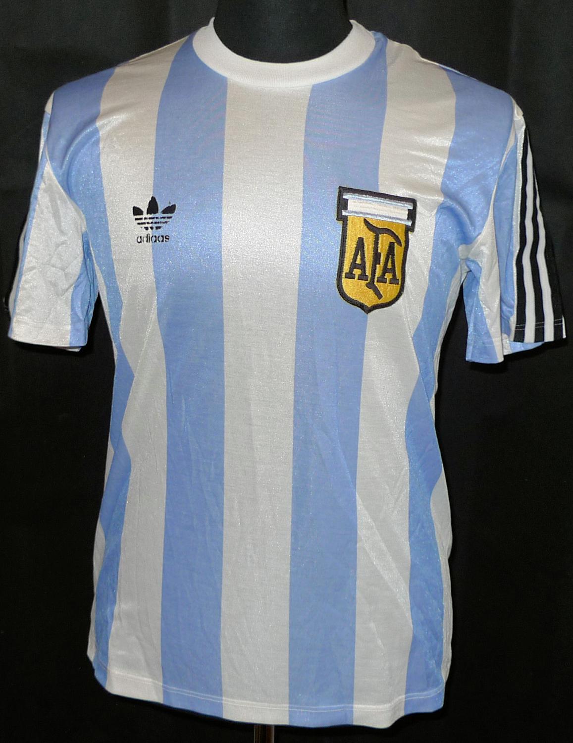 maillot équipe de argentine domicile 1988-1989 pas cher