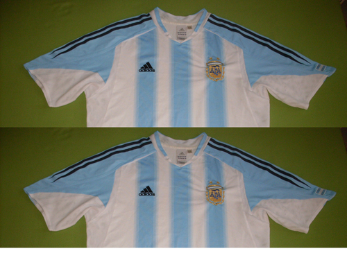 maillot équipe de argentine domicile 2004-2006 rétro