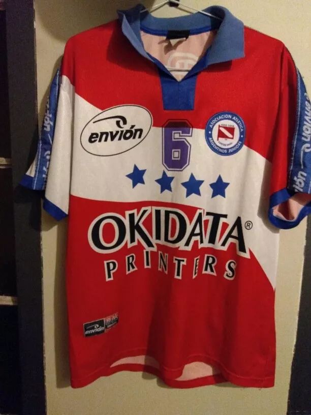 maillot équipe de argentinos juniors domicile 2000-2001 rétro