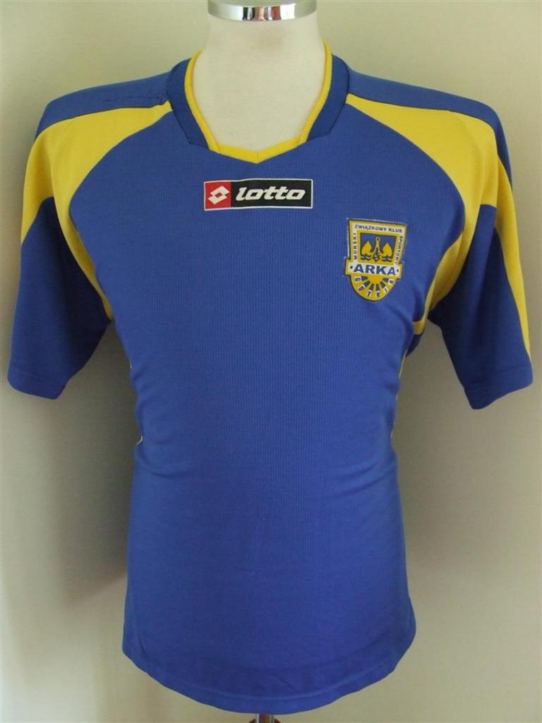 maillot équipe de arka gdynia exterieur 2005-2006 rétro