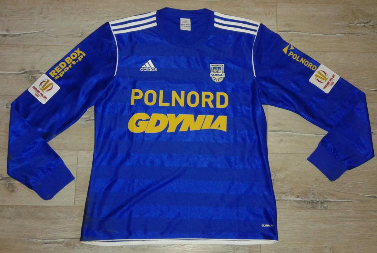 maillot équipe de arka gdynia exterieur 2011-2012 rétro