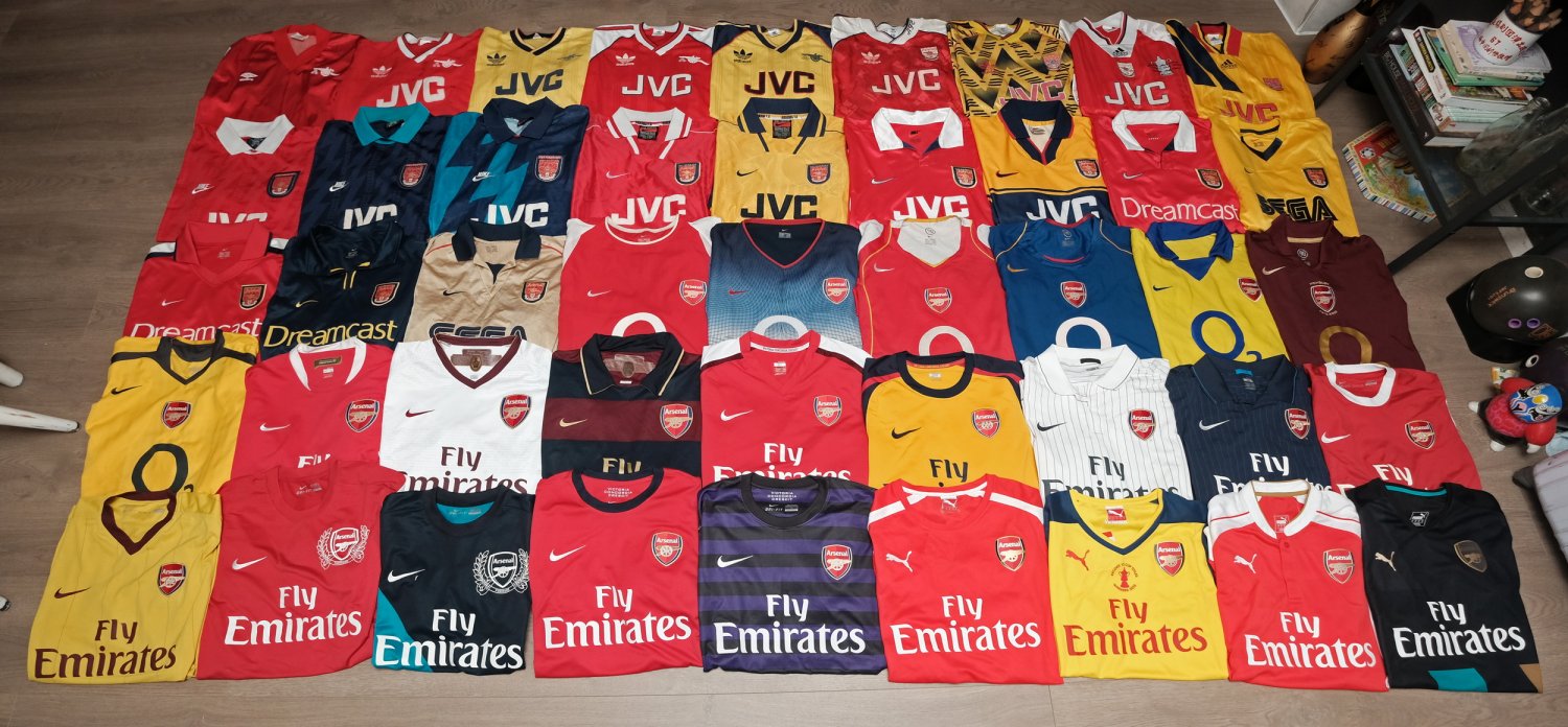 maillot équipe de arsenal fc domicile 1983-2017 pas cher