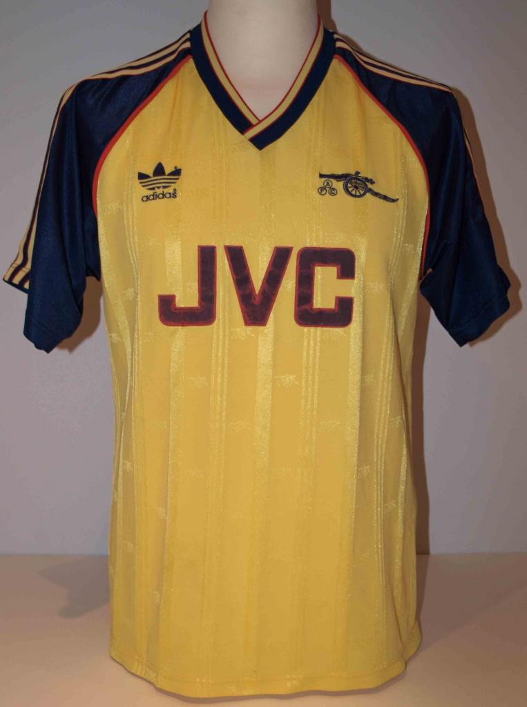 maillot équipe de arsenal fc exterieur 1988-1990 pas cher