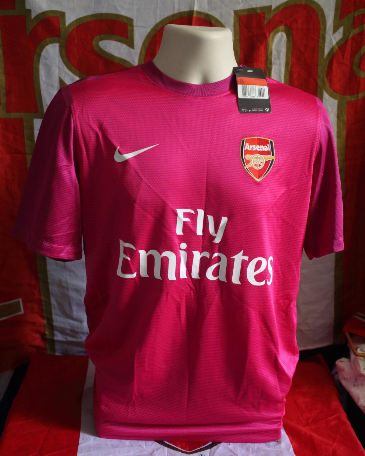 maillot équipe de arsenal fc gardien 2012-2013 rétro