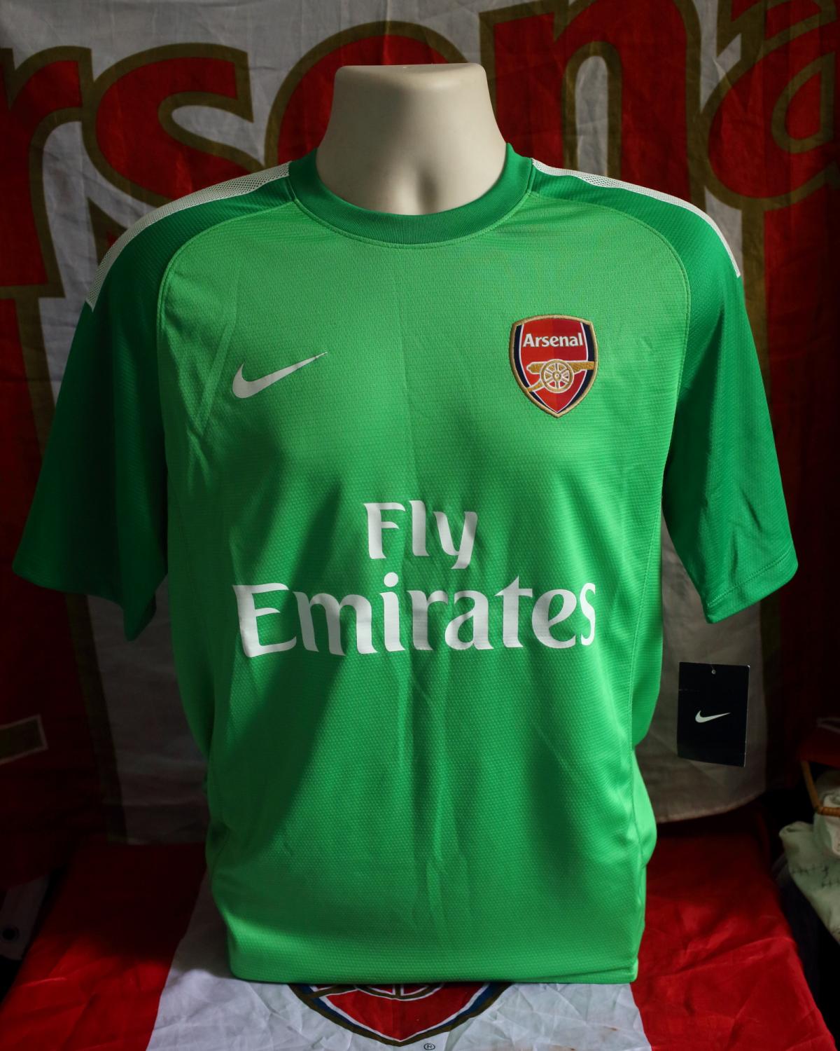 maillot équipe de arsenal fc gardien 2013-2014 rétro