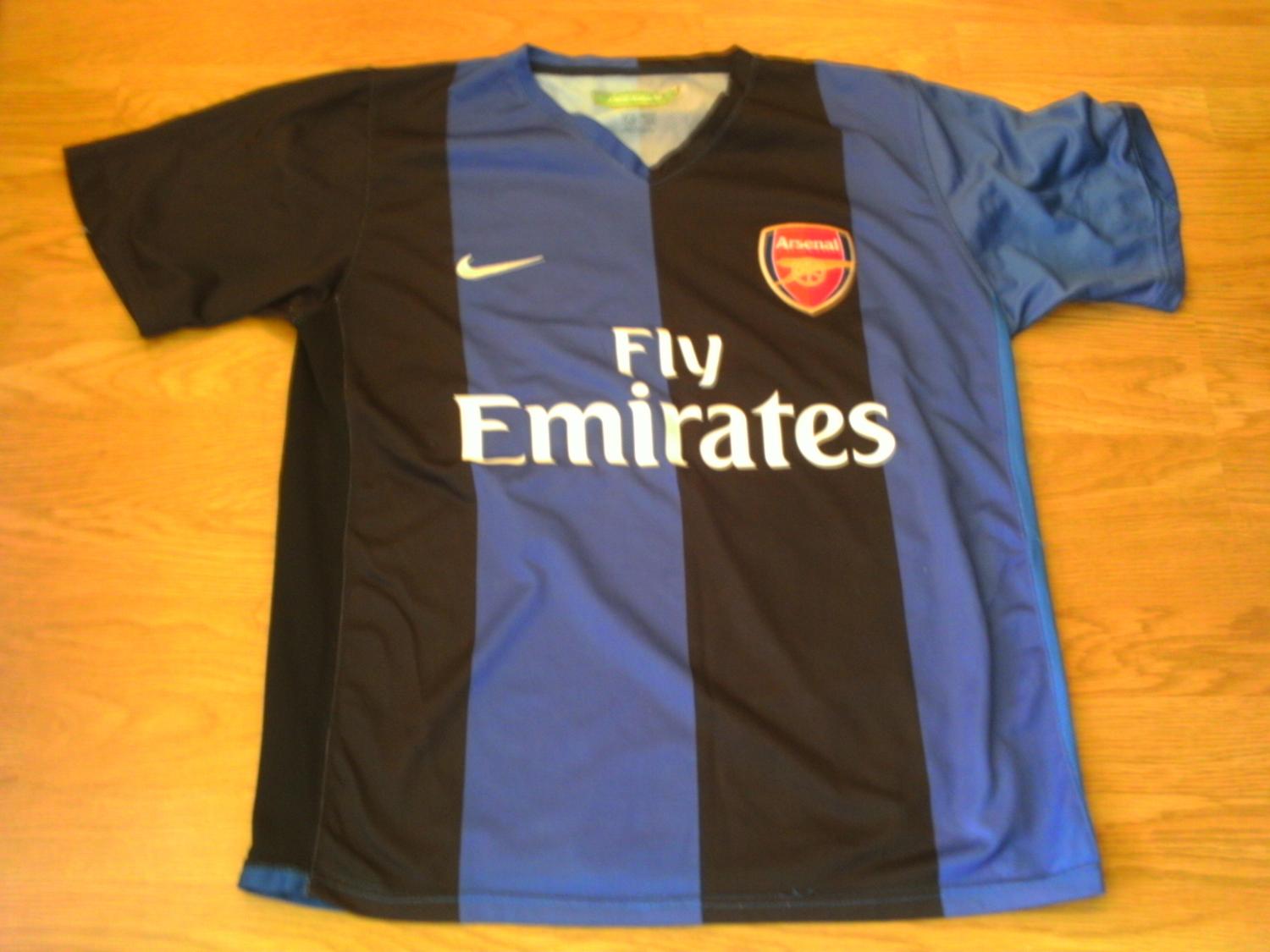 maillot équipe de arsenal fc particulier 2006-2007 rétro