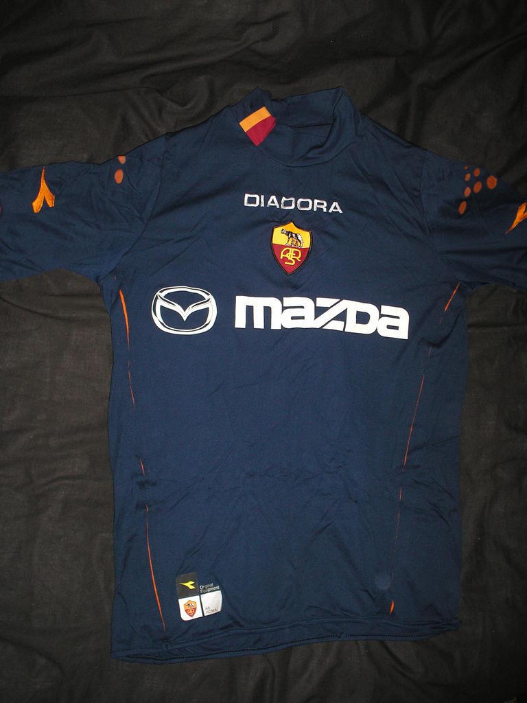 maillot équipe de as rome domicile 2003-2004 rétro