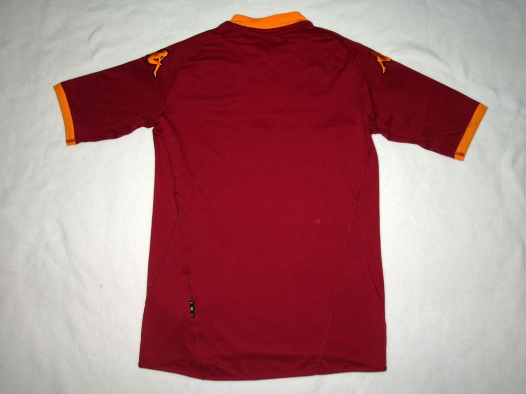 maillot équipe de as rome domicile 2007-2008 rétro