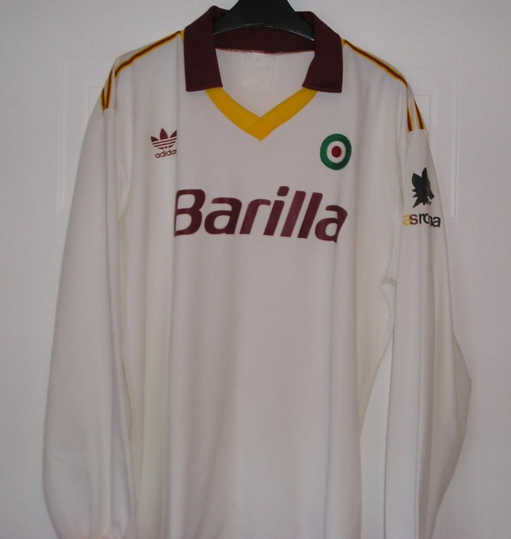 maillot équipe de as rome exterieur 1991-1992 rétro