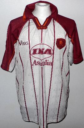 maillot équipe de as rome exterieur 1996-1997 rétro