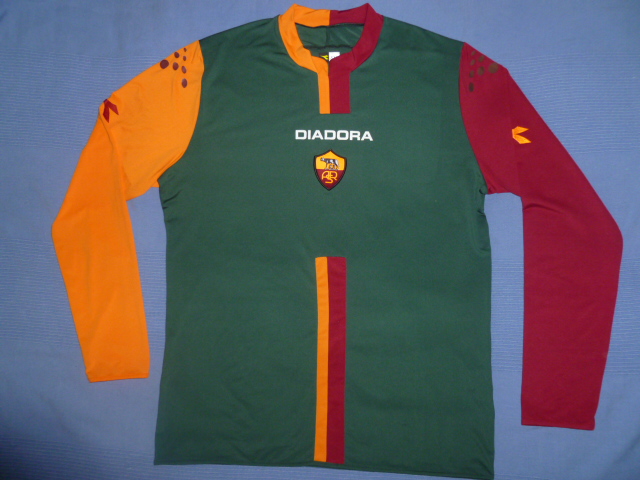 maillot équipe de as rome exterieur 2005-2006 rétro