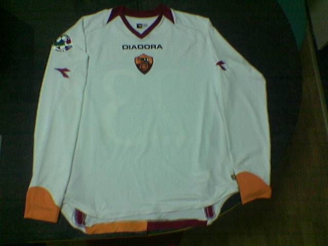 maillot équipe de as rome exterieur 2006-2007 rétro