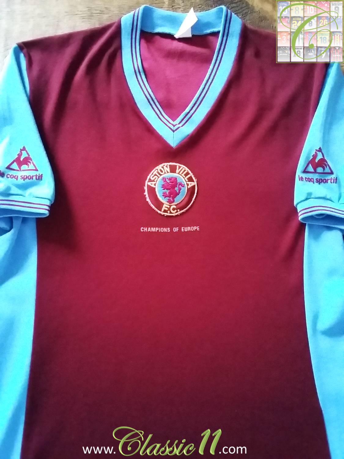 maillot équipe de aston villa domicile 1982-1983 pas cher