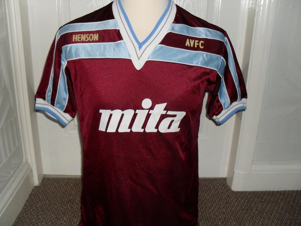 maillot équipe de aston villa domicile 1985-1987 pas cher